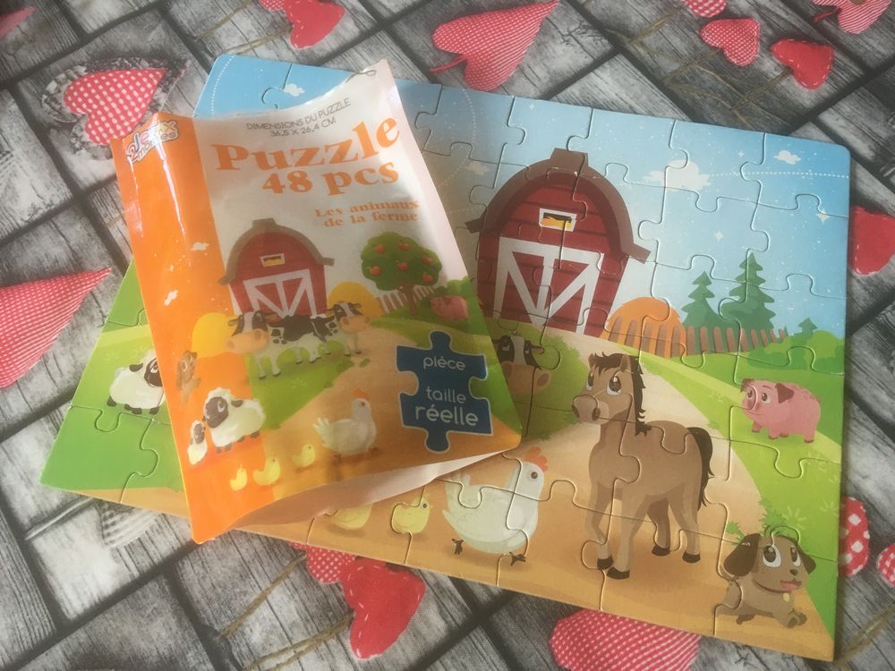 puzzle "la ferme " Jeux / jouets