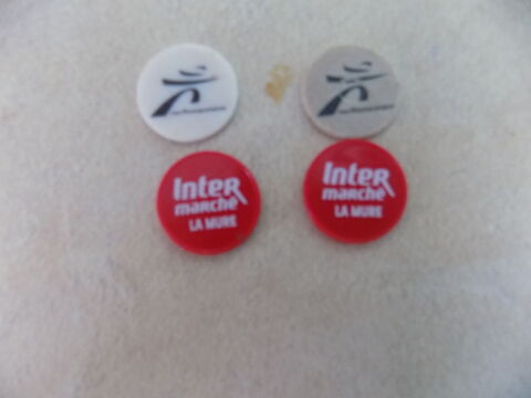 lot jetons publicitaires 1 La Motte-d'Aveillans (38)