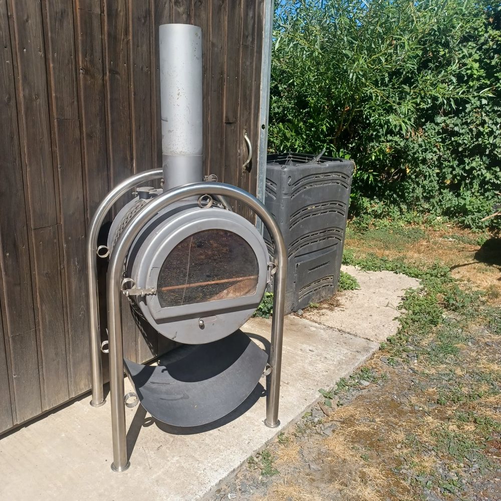 Poele &agrave; bois France turbo original Bricolage
