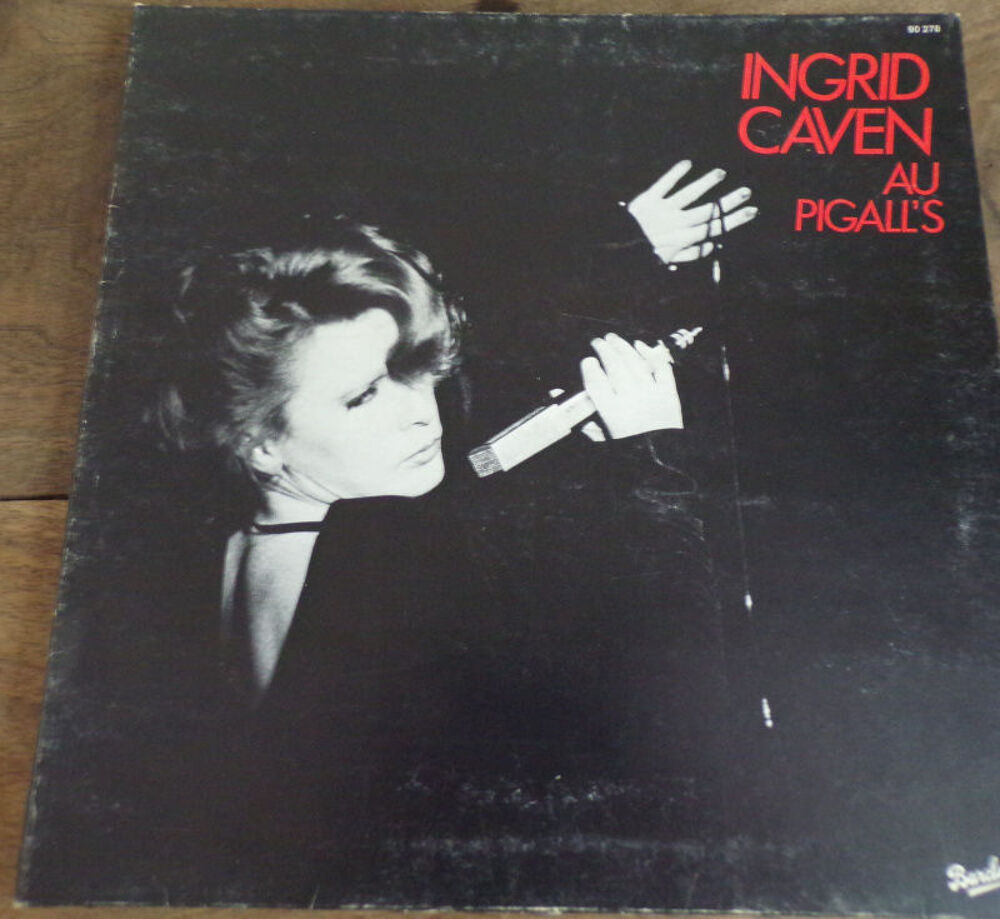 Ingrid Caven au Pigall's Barclay disque vinyle 33 tours CD et vinyles