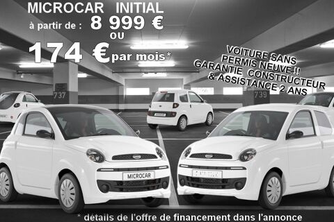 Autres Autres MICROCAR INITIAL 2018 occasion Gargenville 78440