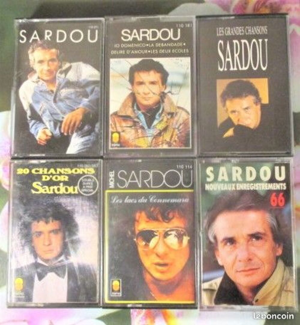 Cassettes audio Michel Sardou CD et vinyles