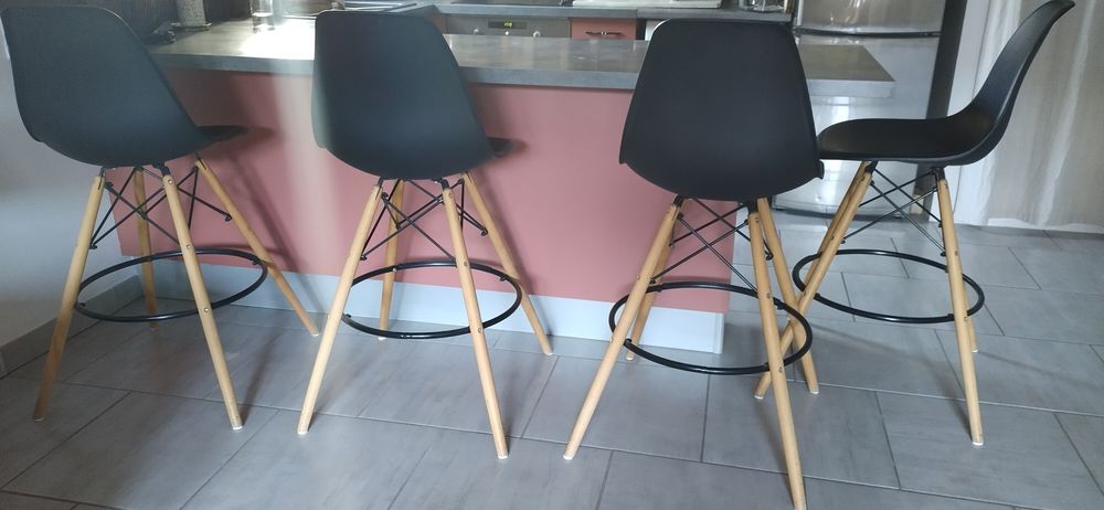 Lot de 4 chaises de bar Meubles