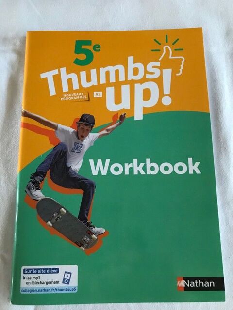 Workbook 5ème Thumbs Up 8 Strasbourg (67)