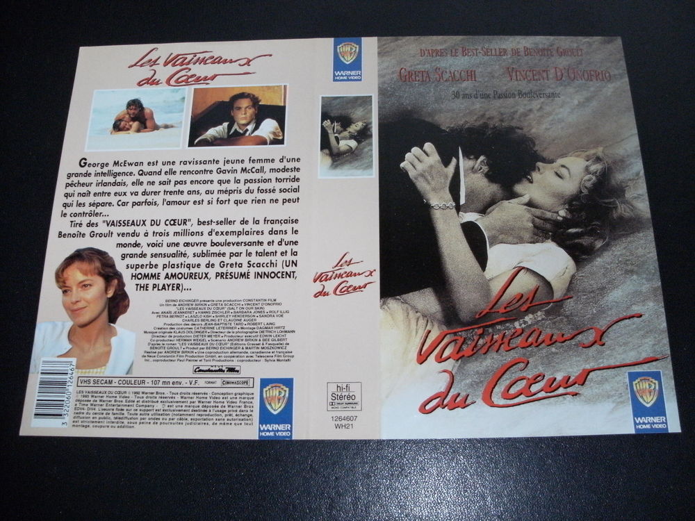 Film : " les vaisseaux du coeur " DVD et blu-ray