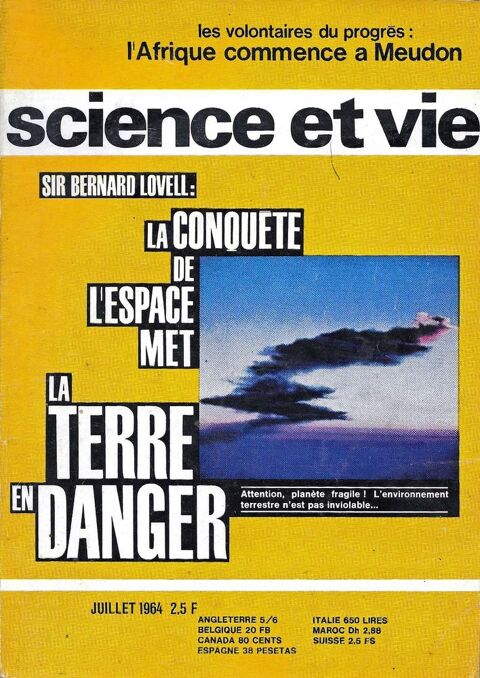 SCIENCE ET VIE n562 1964  AVION NORD 262  VENISE  2 Castelnau-sur-Gupie (47)