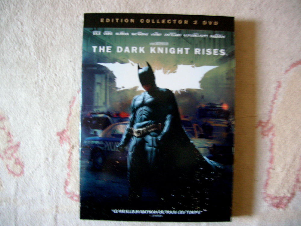 BATMAN RISES - Edition dvd collector DVD et blu-ray