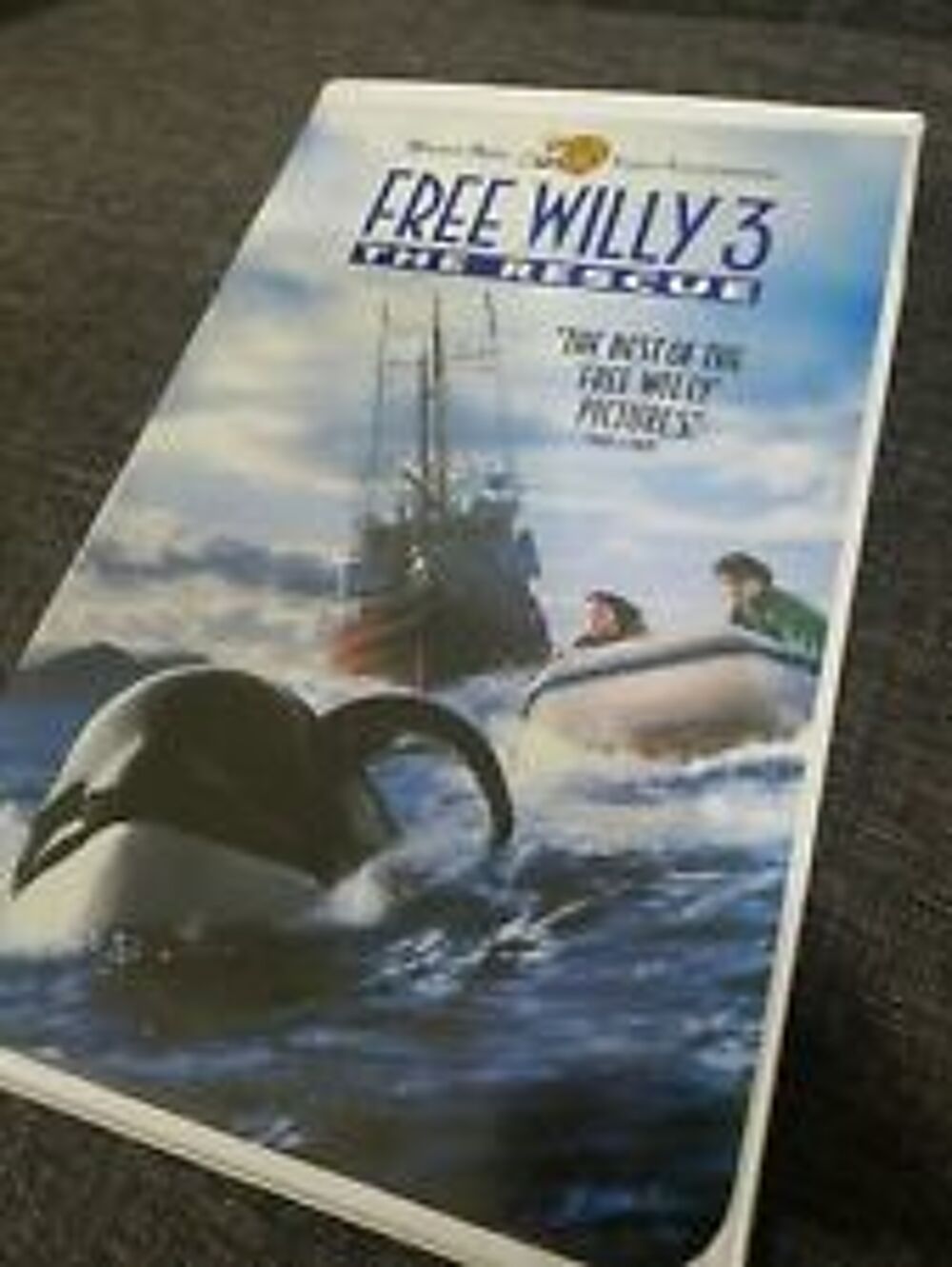 Cassette VHS &quot; Il faut sauver Willy 3&quot; Photos/Video/TV