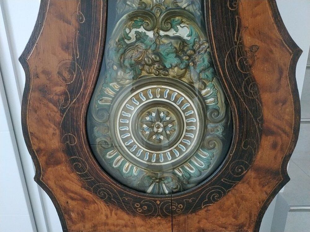 Horloge Comtoise 19&egrave;me Si&egrave;cle mod&egrave;le rare Meubles