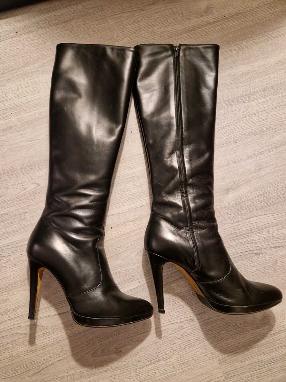 Bottes italienne Milan cuir v&eacute;ritable Chaussures