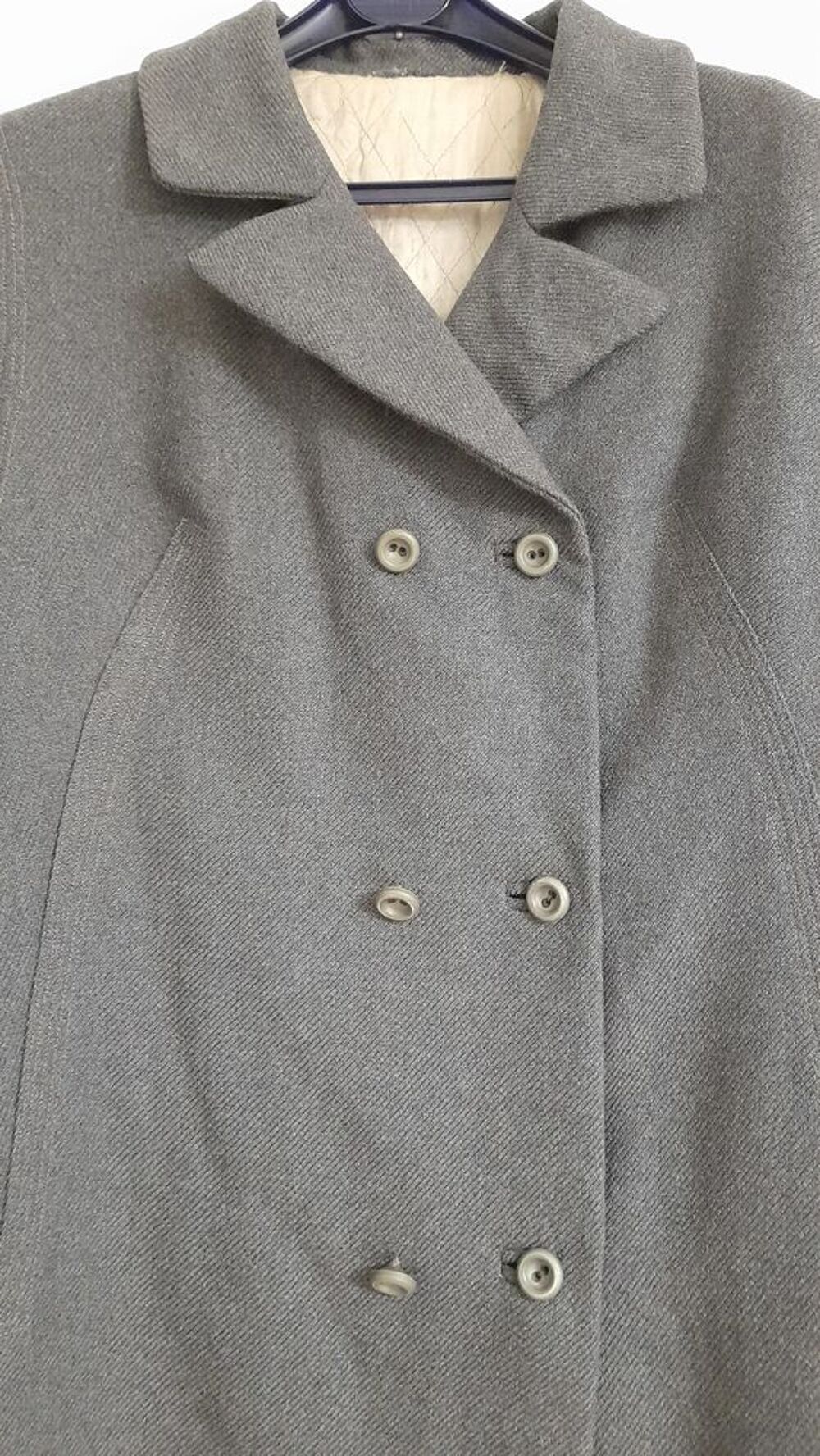 Manteau gris Vêtements