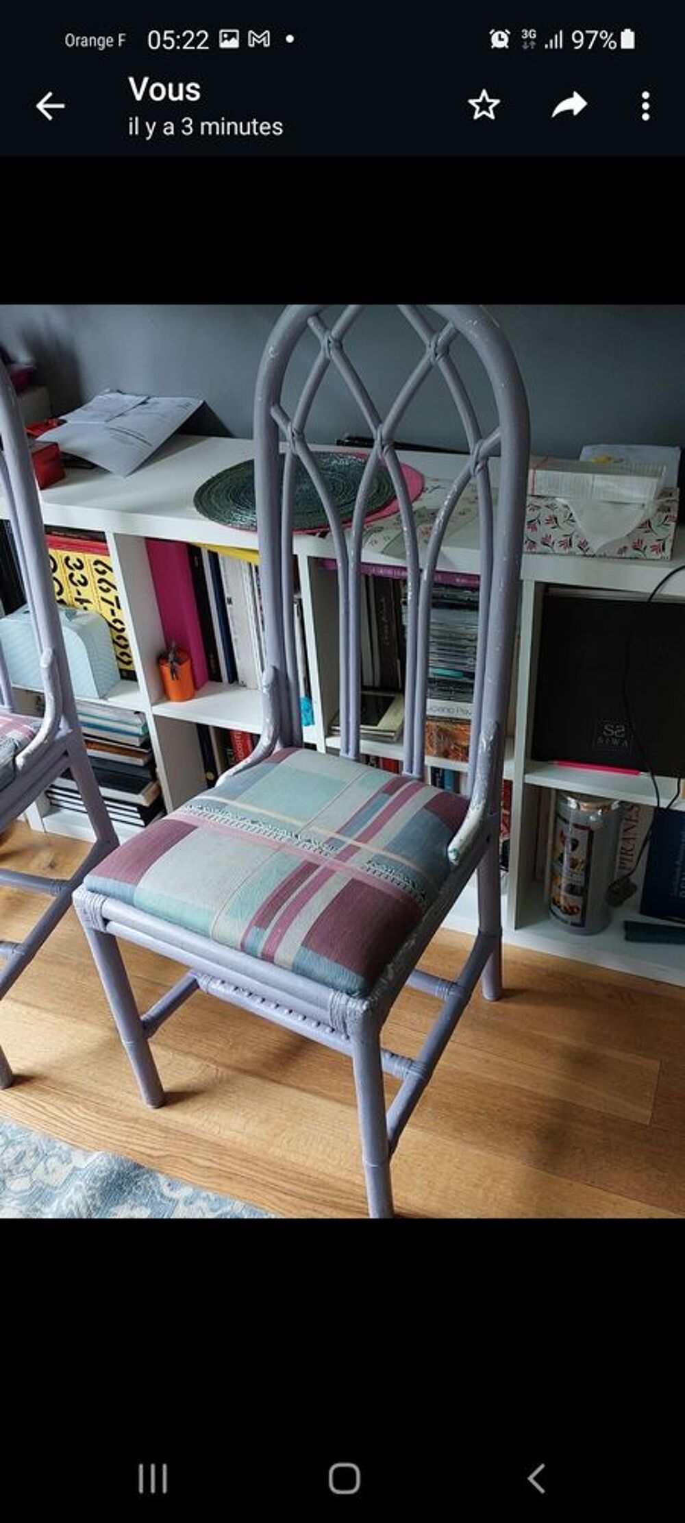 Lot de 3 chaises originales Meubles