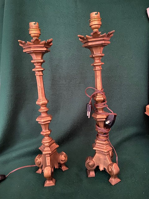2 chandeliers en bronze 60 Le Plessis-Pt (91)