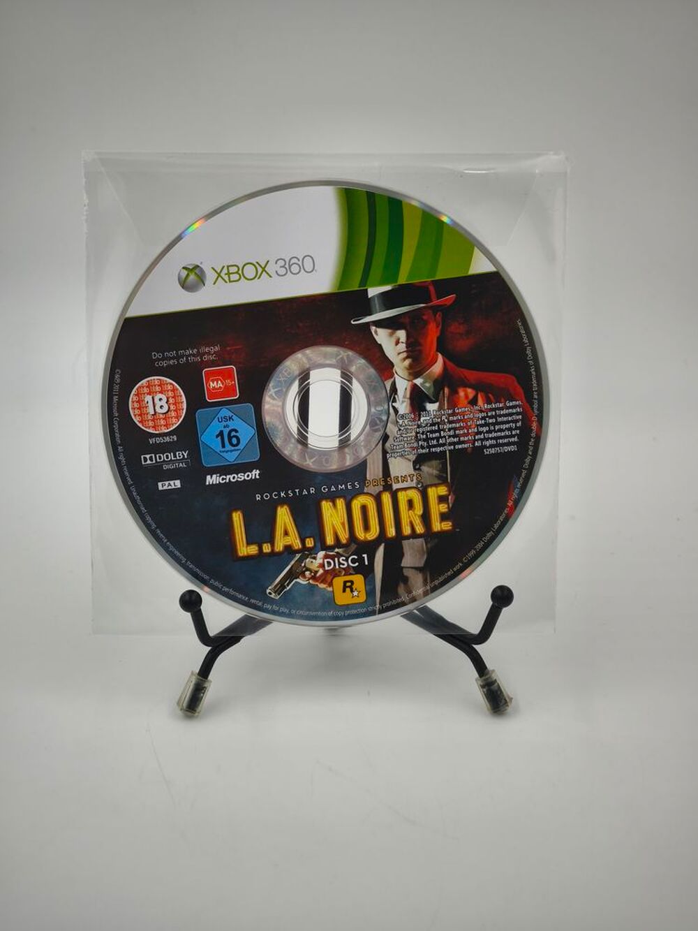 Jeu Xbox 360 L.A. Noire (Disc 1) en loose Consoles et jeux vidéos