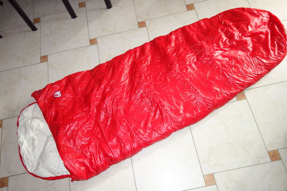 Duvet grand froid type sarcophage, Sports
