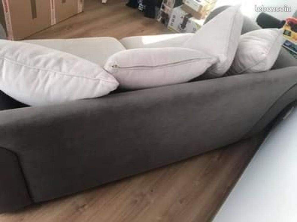 CANAPE 3 PLACES GRIS Meubles