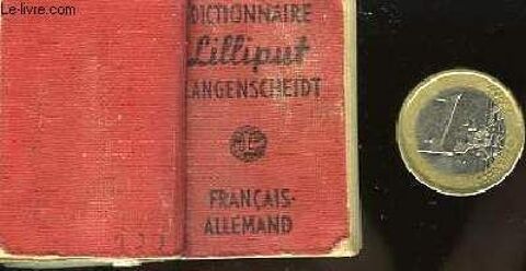 mini dictionnaire LILLIPUT franais-allemand 3 Ervy-le-Chtel (10)