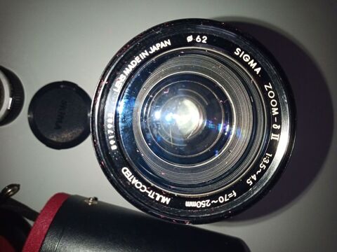 Objectif-zoom 70/250mm SIGMA ZOOM II 65 Marennes (17)
