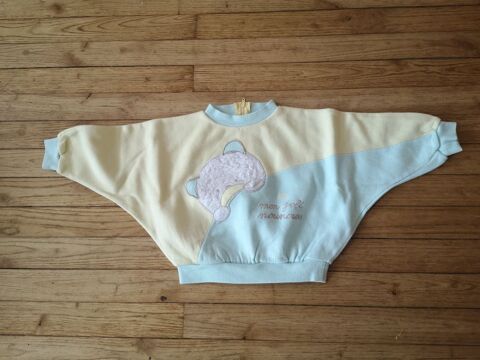 F 9 H (27) - 6 mois - Sweat avec ours - Mon joli nounours 1 Brunoy (91)