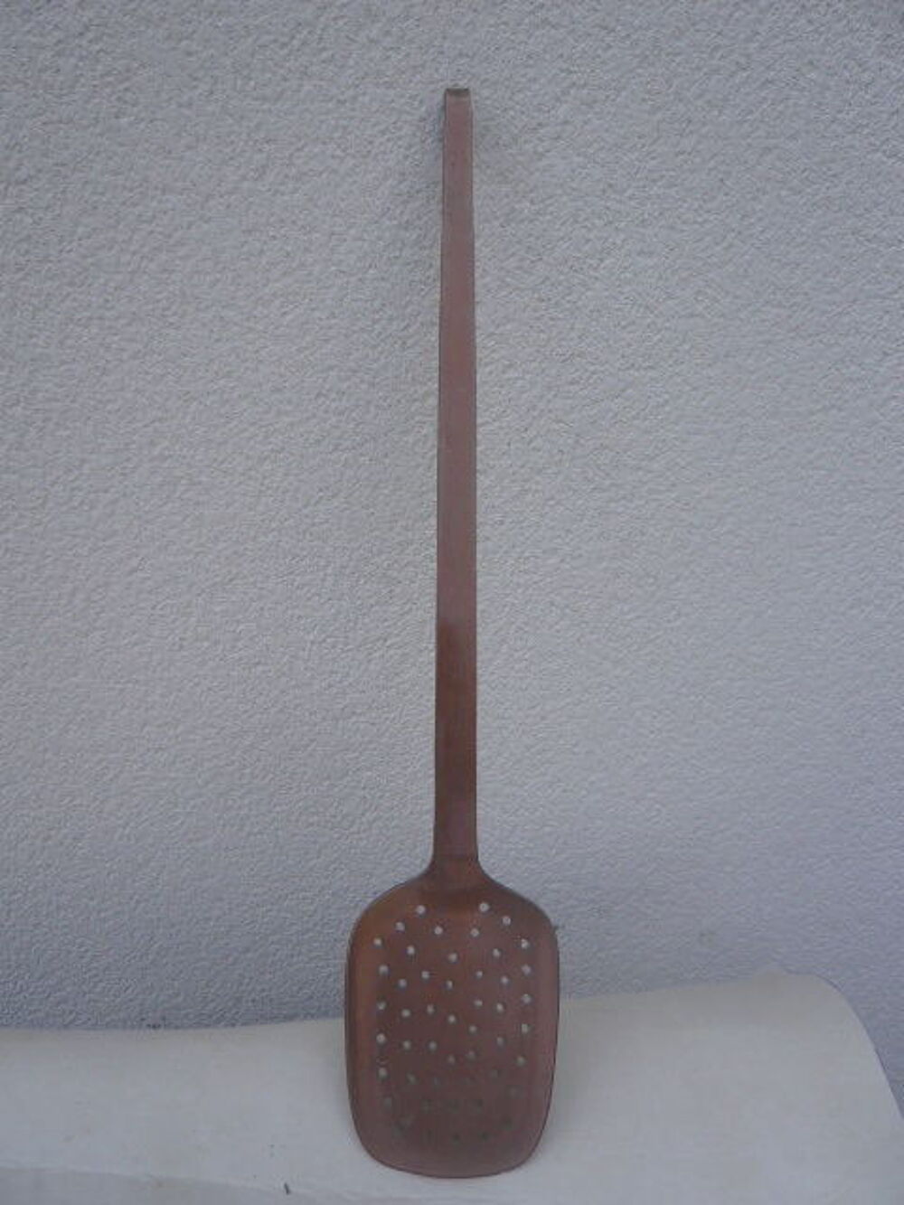 Ecumoire Cuivre Rouge Ancienne Cuisine