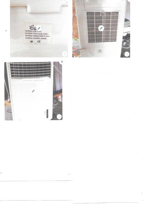 Rafraichisseur d'air 30 Vailly-sur-Aisne (02)