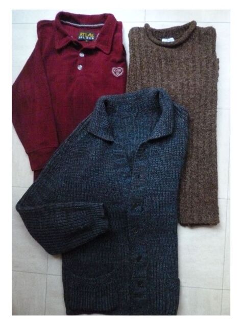 VESTE cuir, SWEAT, 2 PULLS -  M - XL - 54 - 4 Martigues (13)