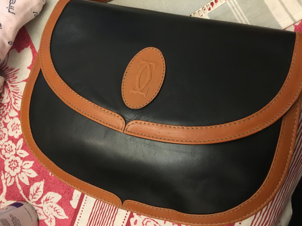 sac cartier en excellent &eacute;tat Maroquinerie