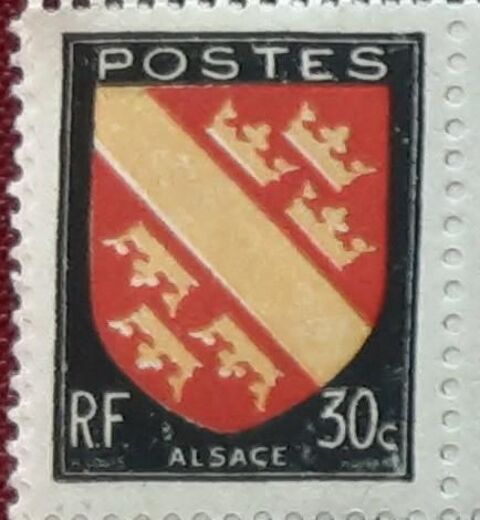 TIMBRE ANCIEN    région ALSACE 1 Pontoise (95)