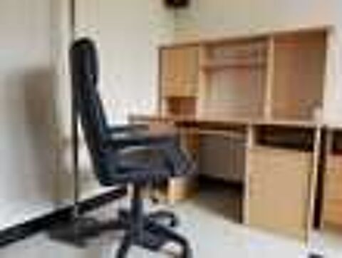 ensemble informatique bureau et fauteuil Meubles