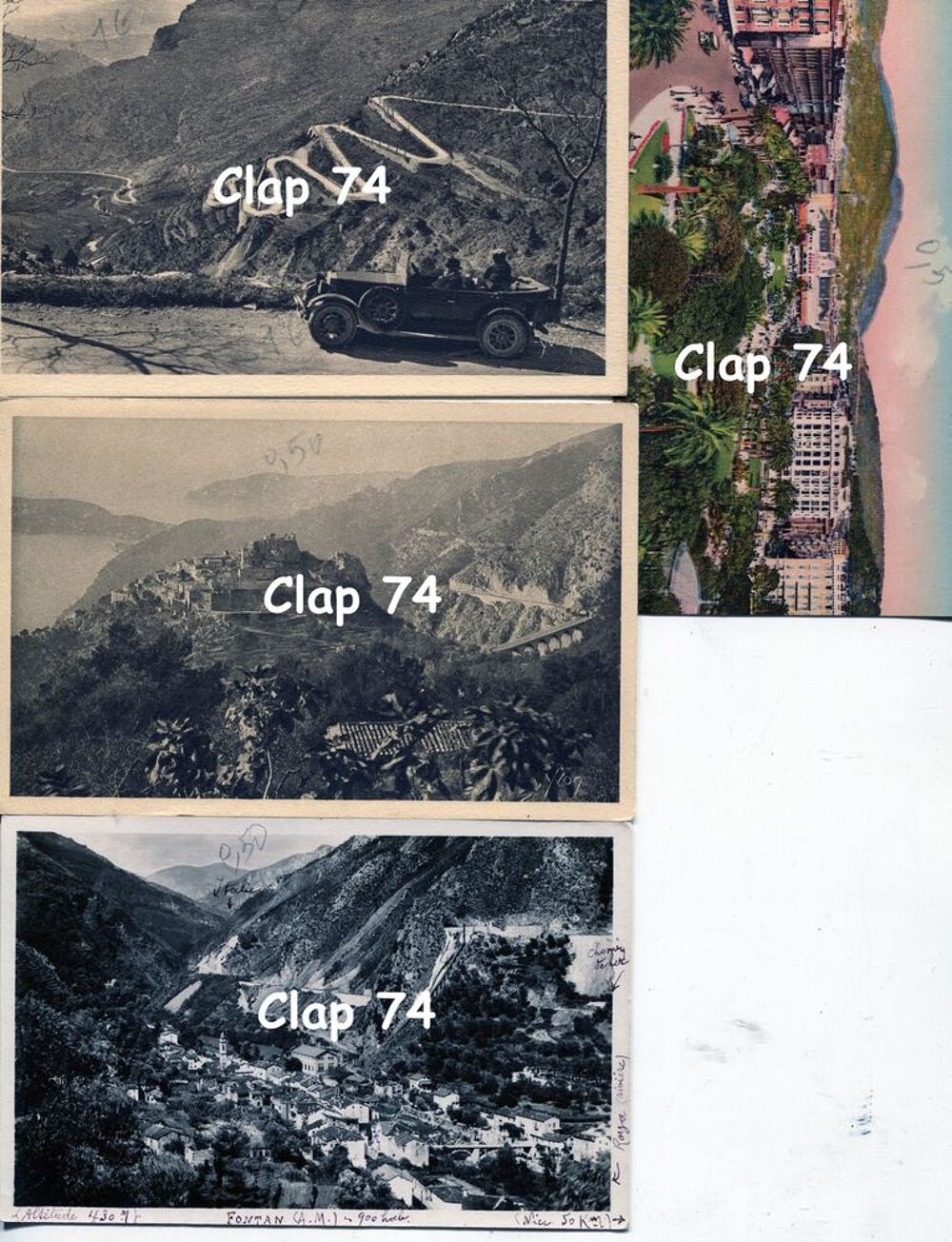 Cartes du 06 