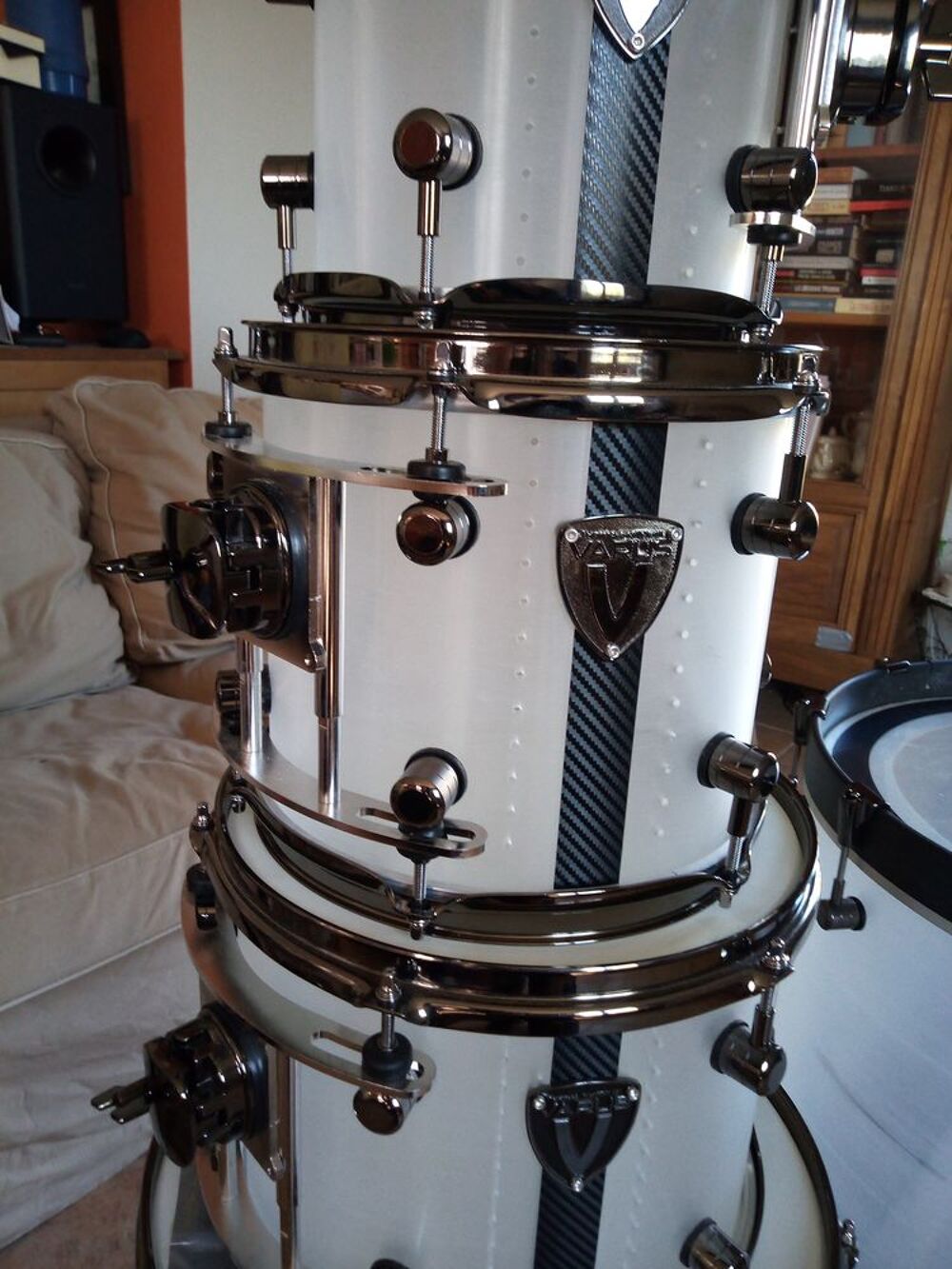 Batterie Varus Acrylic Frost Instruments de musique