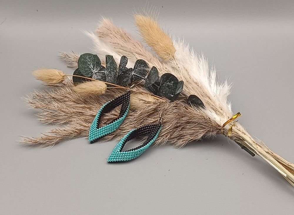 Boucles d'oreilles en perles Miyuki Bijoux et montres