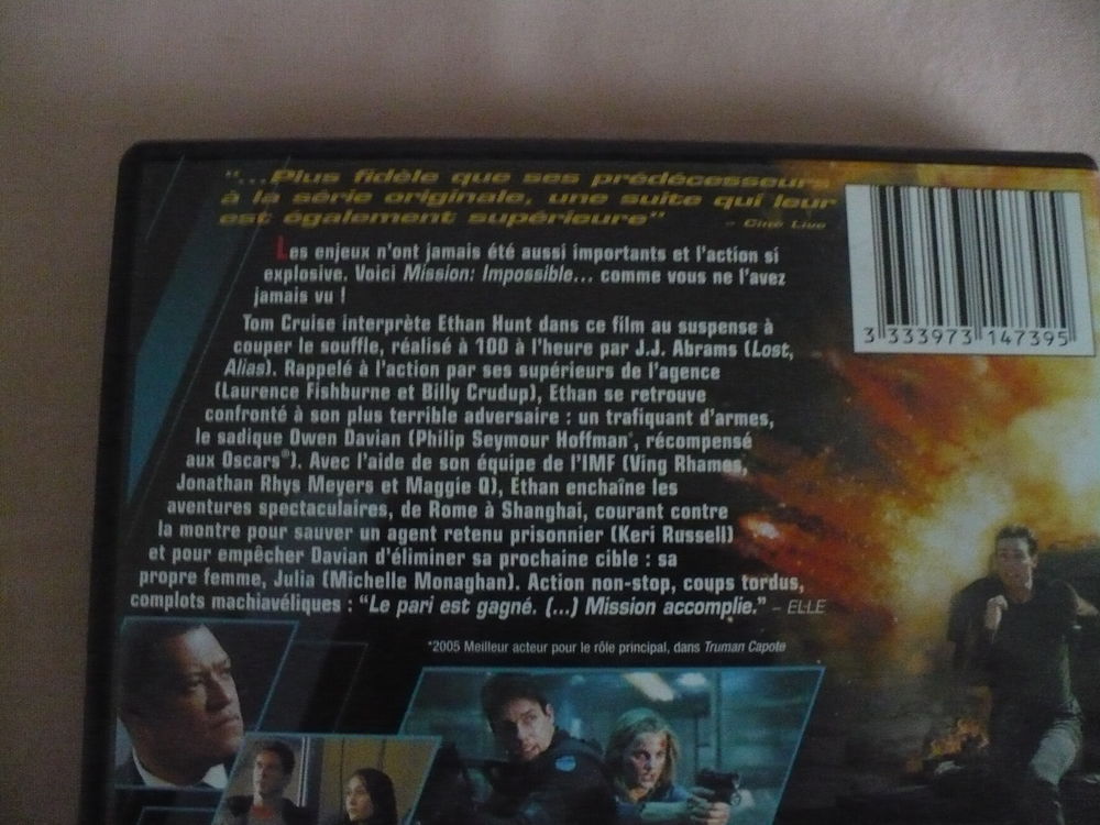 *F01 	
Mission impossible III Photos/Video/TV