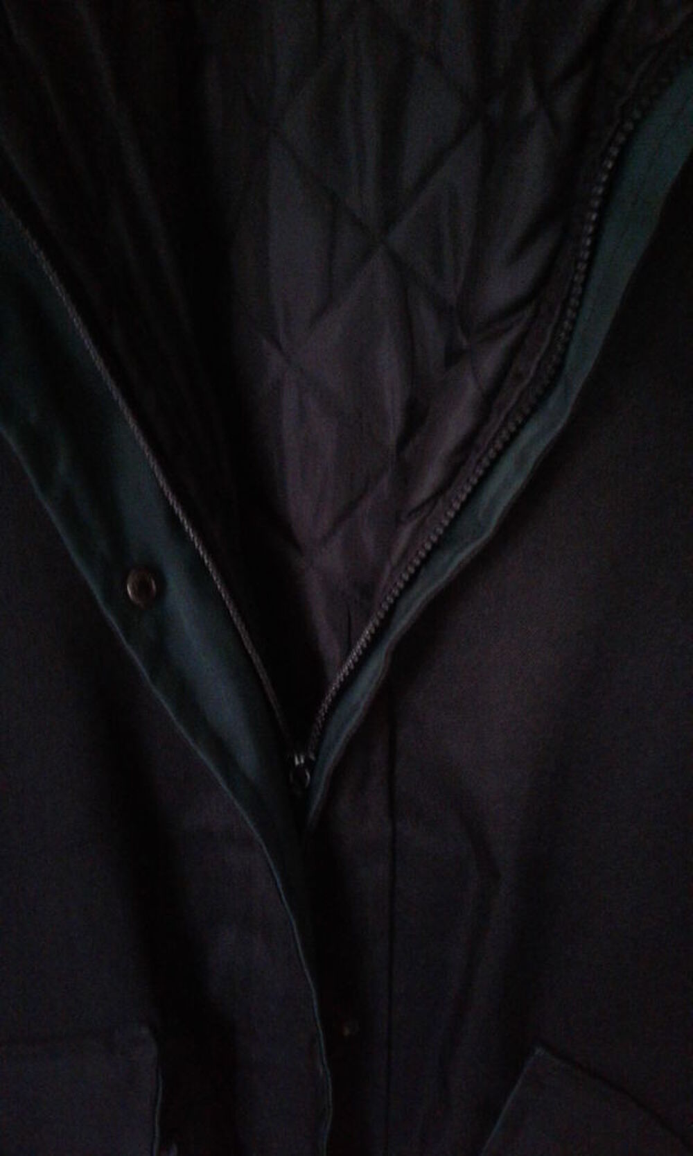 Parka d&eacute;perlant noir taille M Vêtements