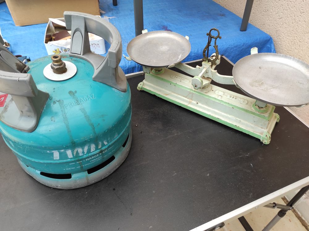 petite bouteille gaz vide twiny butane 6kg avec BALANCE Bricolage