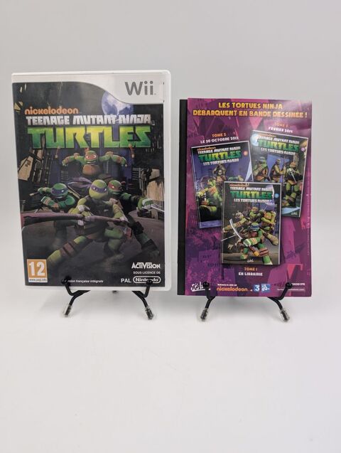 Jeu Nintendo Wii Nickelodeon Teenage Mutant Ninja Turtles 11 Vulbens (74)