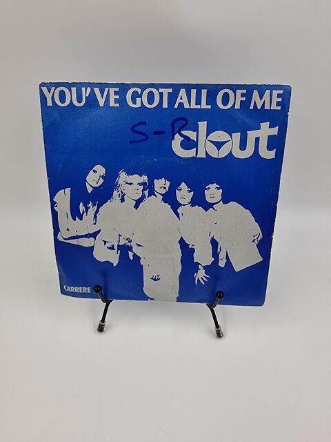 Vinyle 45 tours Clout : You've Got All of Me avec fourreau 2 Vulbens (74)