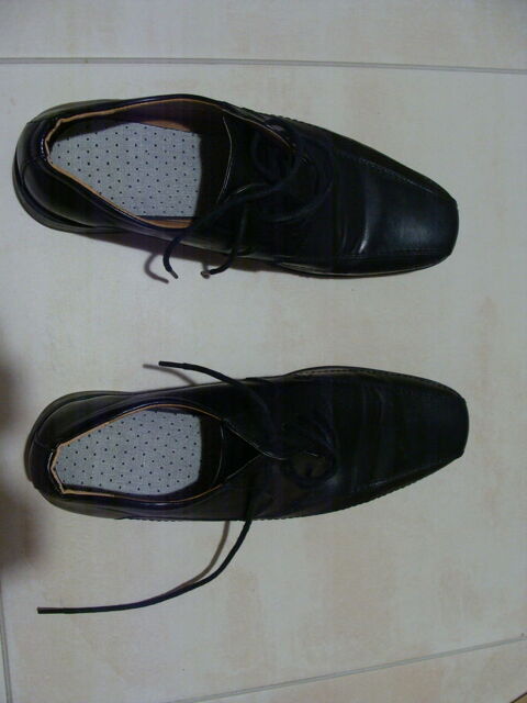 Mocassins noirs cuir homme 10 Borgo (20)