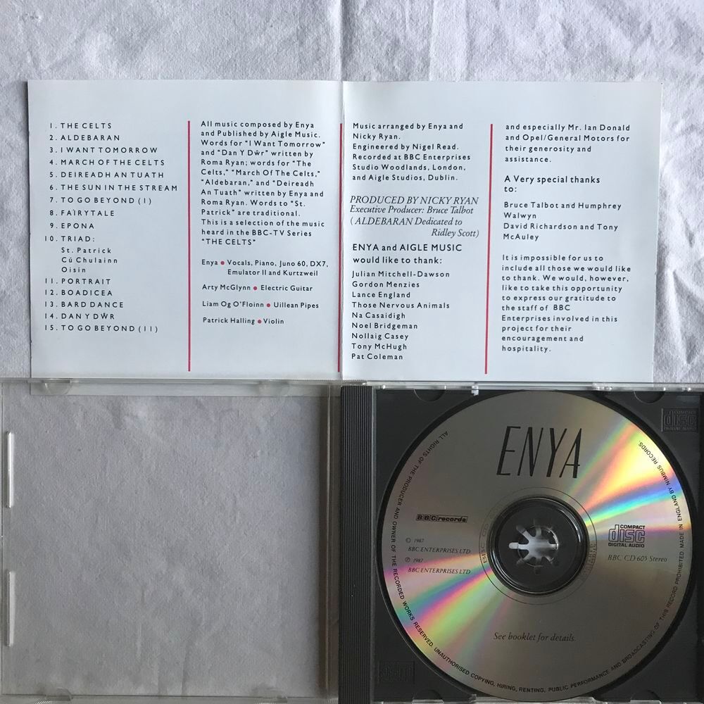 CD Enya - The Celts CD et vinyles