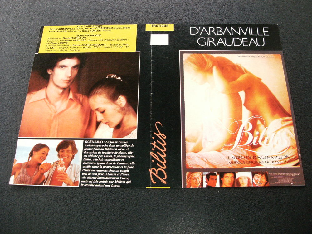 Film : " Bilitis " DVD et blu-ray