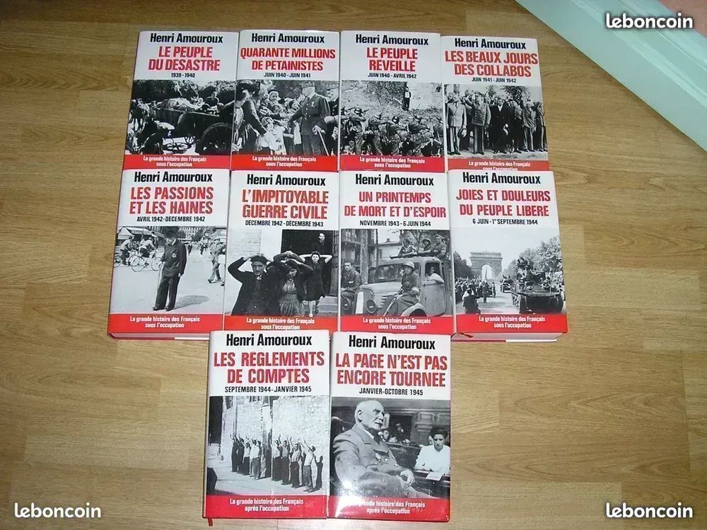 Collection de 10 gros livres sur la seconde guerre mondiale Livres et BD