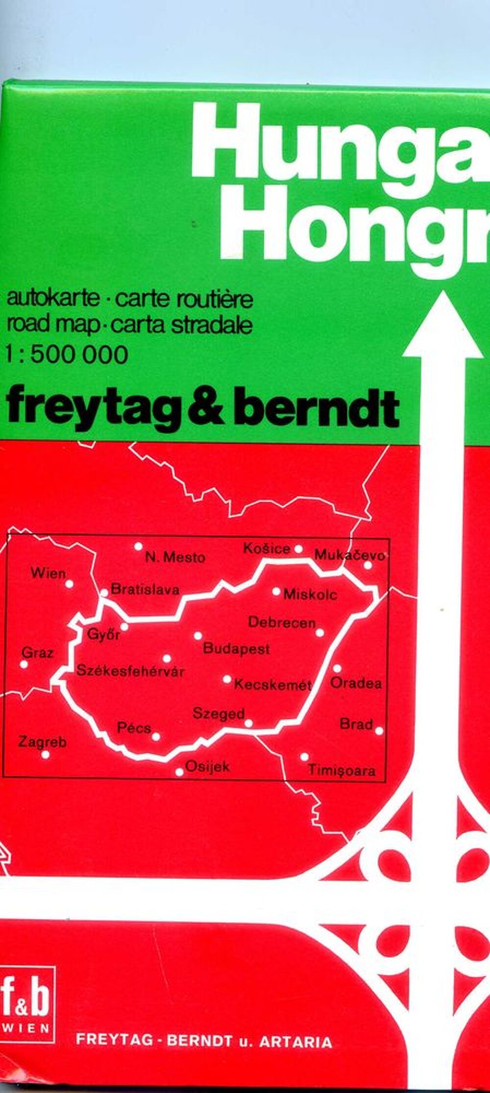 HONGRIE - Freytag &amp; Berndt, Livres et BD