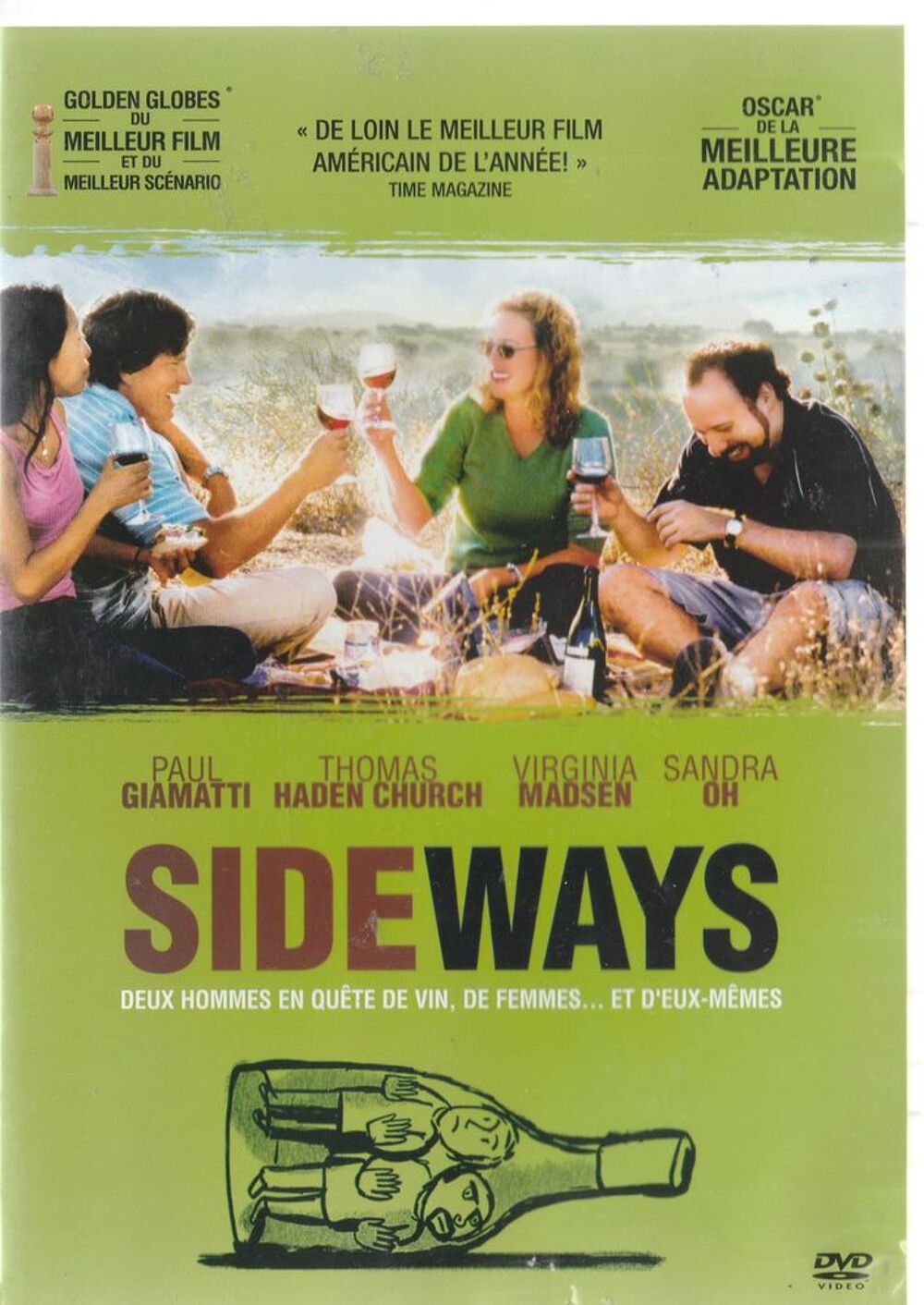 Sideways DVD et blu-ray