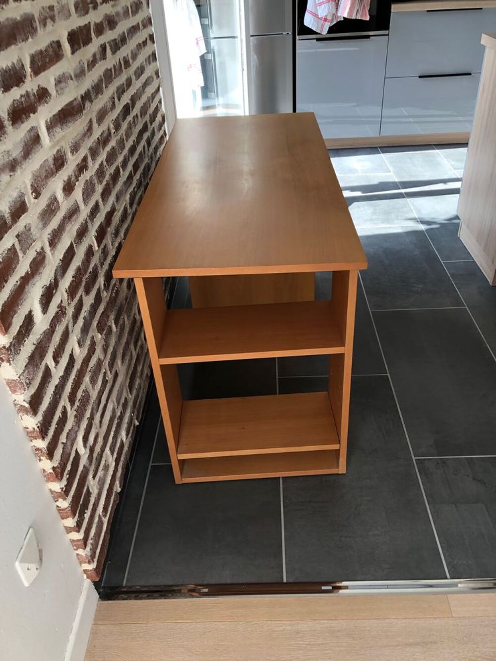 Bureau Habitat couleur ch&ecirc;ne Meubles