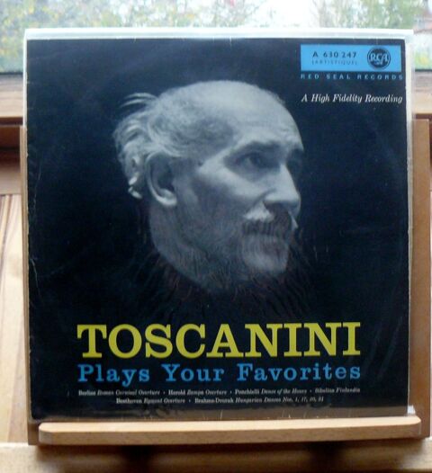 LP Arturo TOSCANINI : Plays your favorites - NBC Symphony 15 Argenteuil (95)