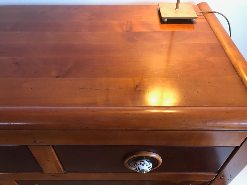 BAHUT - BUFFET 3 PORTES MERISIER MASSIF Meubles