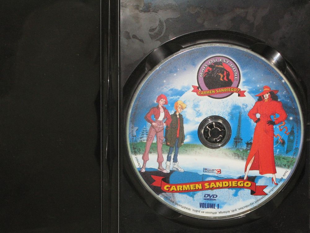 Carmen santiago volume 1 DVD et blu-ray