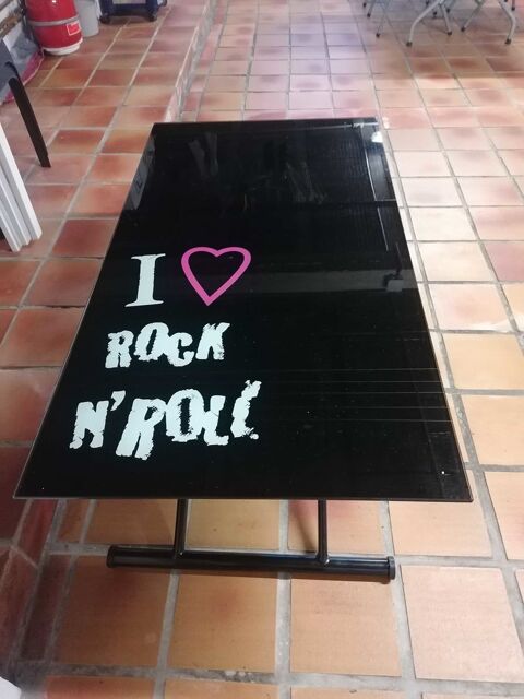 table extensible en verre noir 30 G�vez� (35)