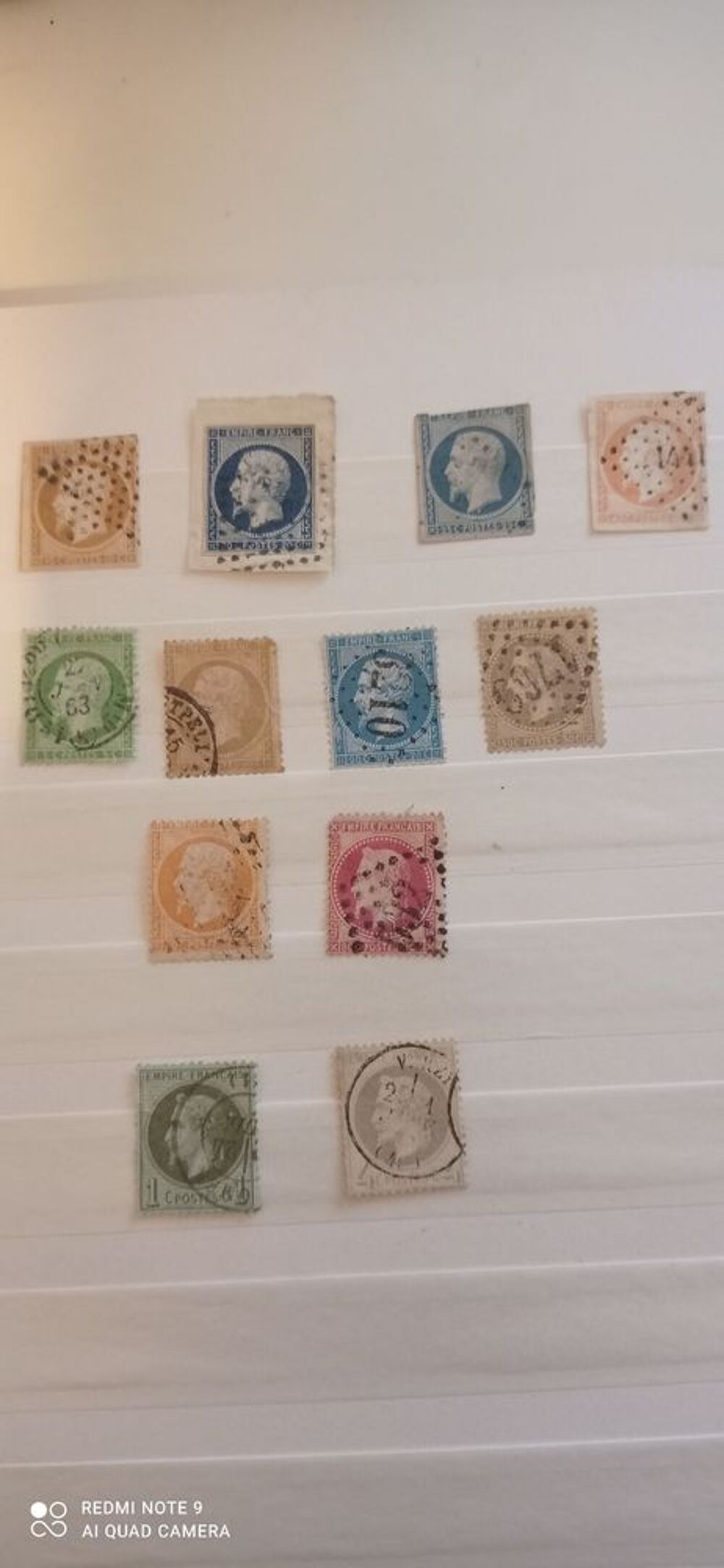 Timbres Napol&eacute;on 