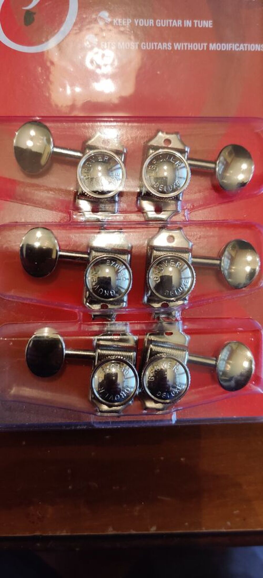 GUITARE M&eacute;caniques GROVER 533N Instruments de musique